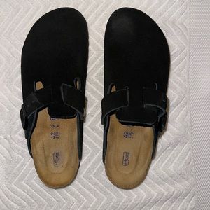 Birkenstock Boston Clog - Black - Size 42 - Narrow